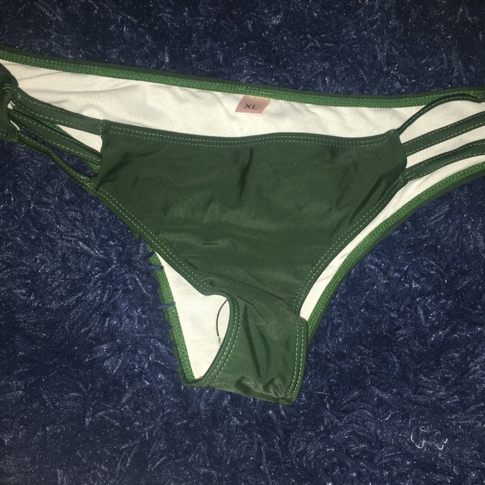 Brand New Green Bathing suit Bottoms!